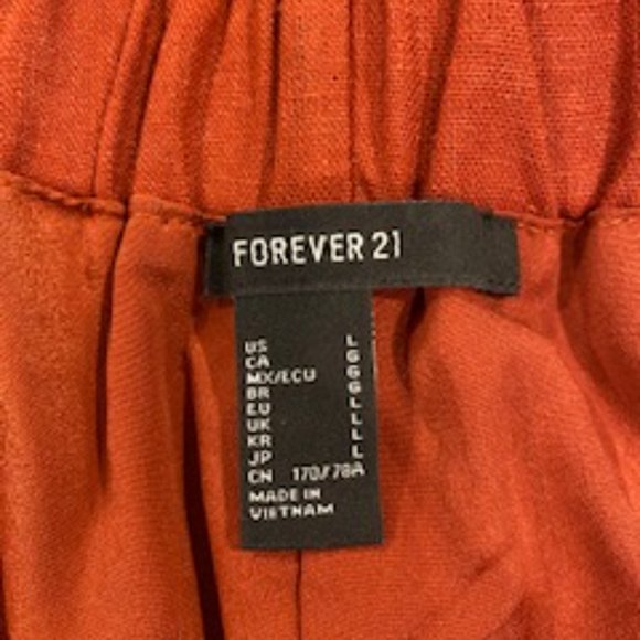 Burnt Orange Palazzo pants - Picture 6 of 6